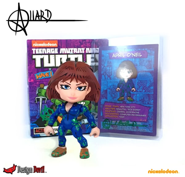 Image of Custom Comic Style April O'neil "Sewer" Edition