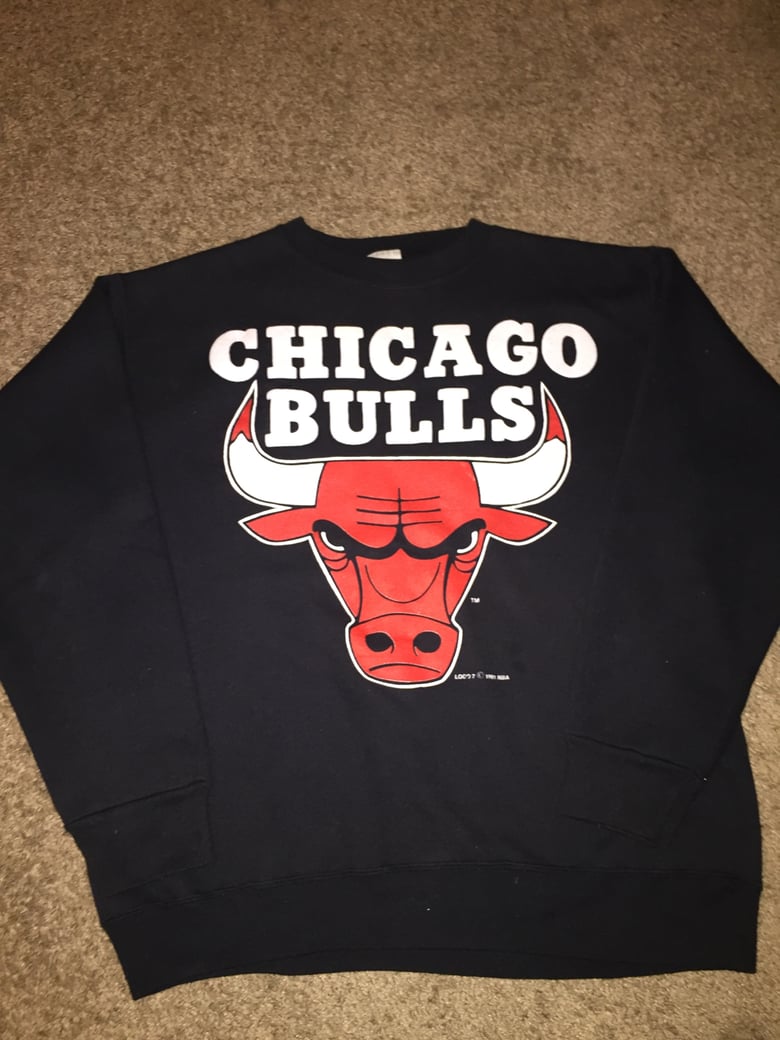 Image of Vintage 1992 Logo 7 Chicago Bulls