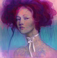 "Dress Me In Leaves In Shades of Dreams" Print