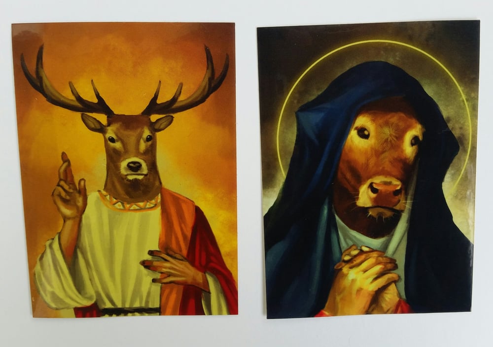 Image of Deer God! Holy Cow!