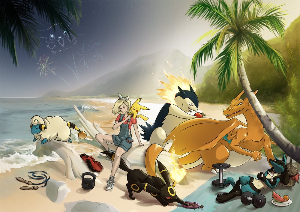 Image of You and Your Pokemon team