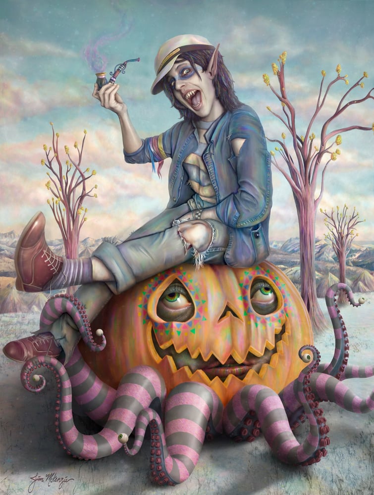 Image of "Octopump Origins" 8.5" x 11" Print - Edition of 200 Signed and Numbered