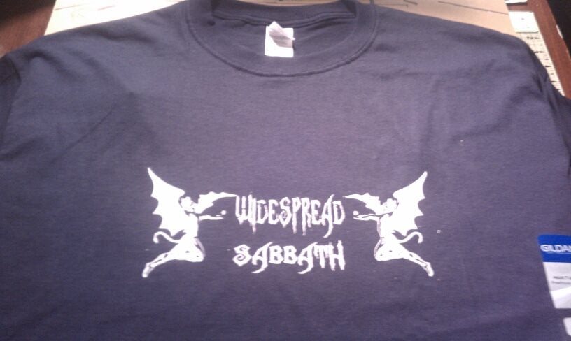 Image of Widespread Sabbath "Fairies wear boots" shirts (Multiple Colors) Price includes Shipping!