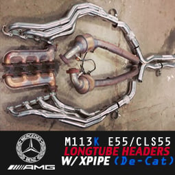 E55 long deals tube headers