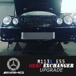 Image of PB5 - M113k E55 AMG Heat Exchanger Upgrade