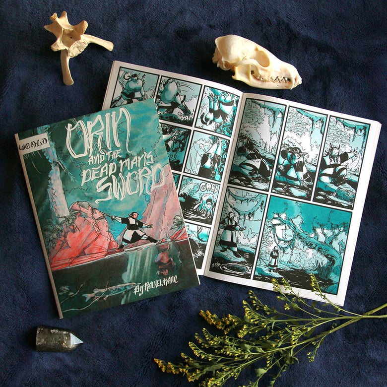 Image of Orin and the Dead Man's Sword - Risographed Comic