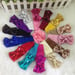 Image of BLOWOUT Sequin Bow Crochet Headbands-15 Color choices