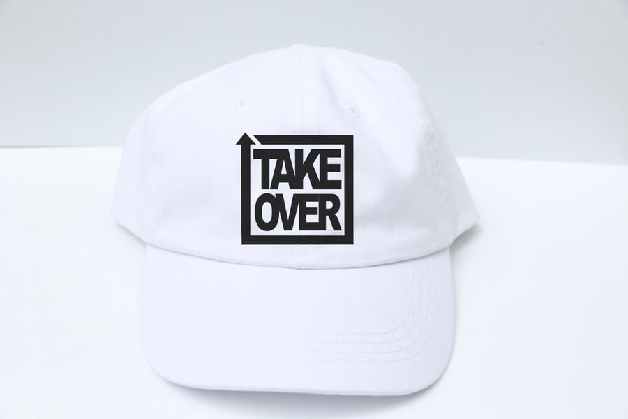 Image of Takeover White Dad Hat