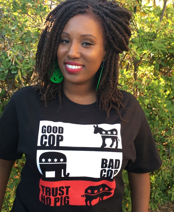 Image of "Trust No Pig" shirt