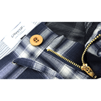 Image 4 of O'WEAR® Cholo Style Plaid Shorts