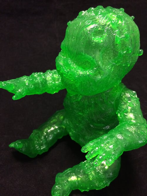 Image of Gergle Autopsy Baby Blank Slime Green Clear