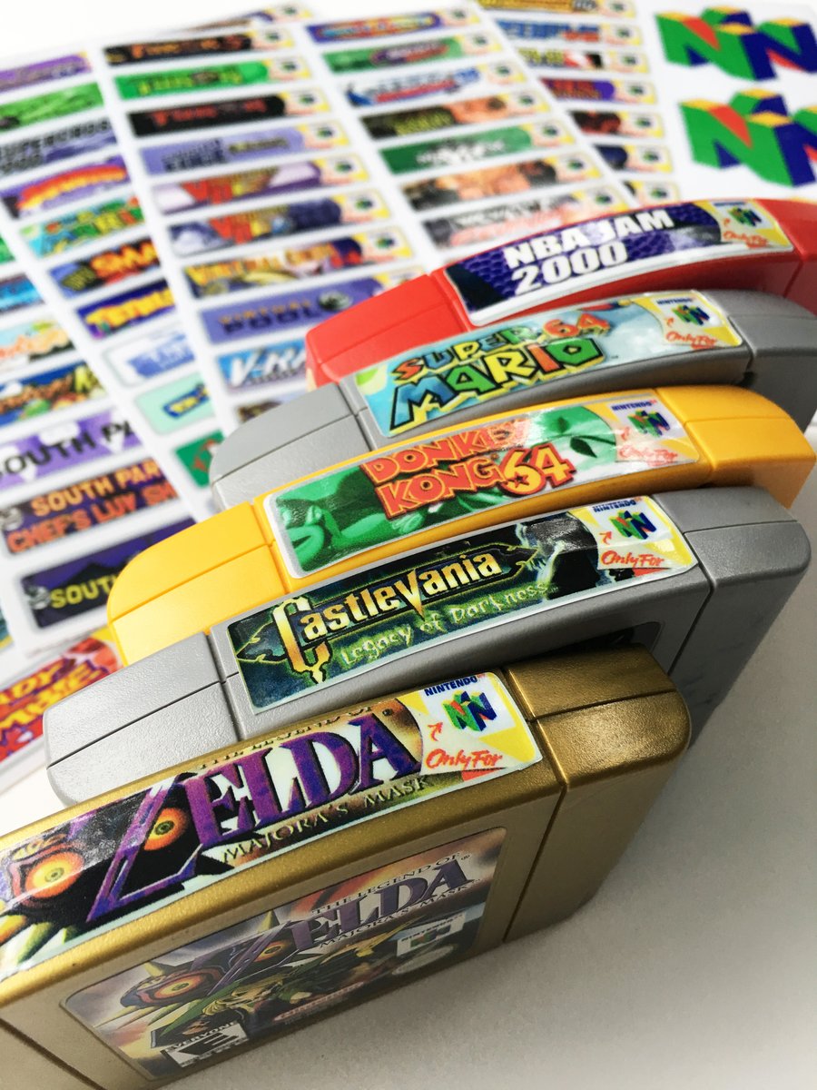 — Nintendo 64 End Labels