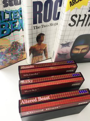 Image of Sega Master System End Labels