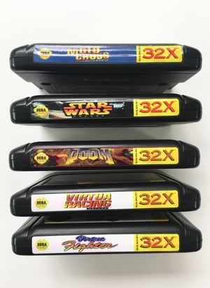 Image of Sega Genesis 32x End Labels