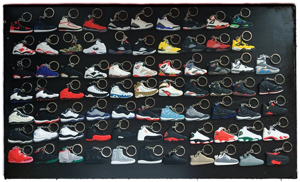 Image of 100 Air Jordan Key Chain