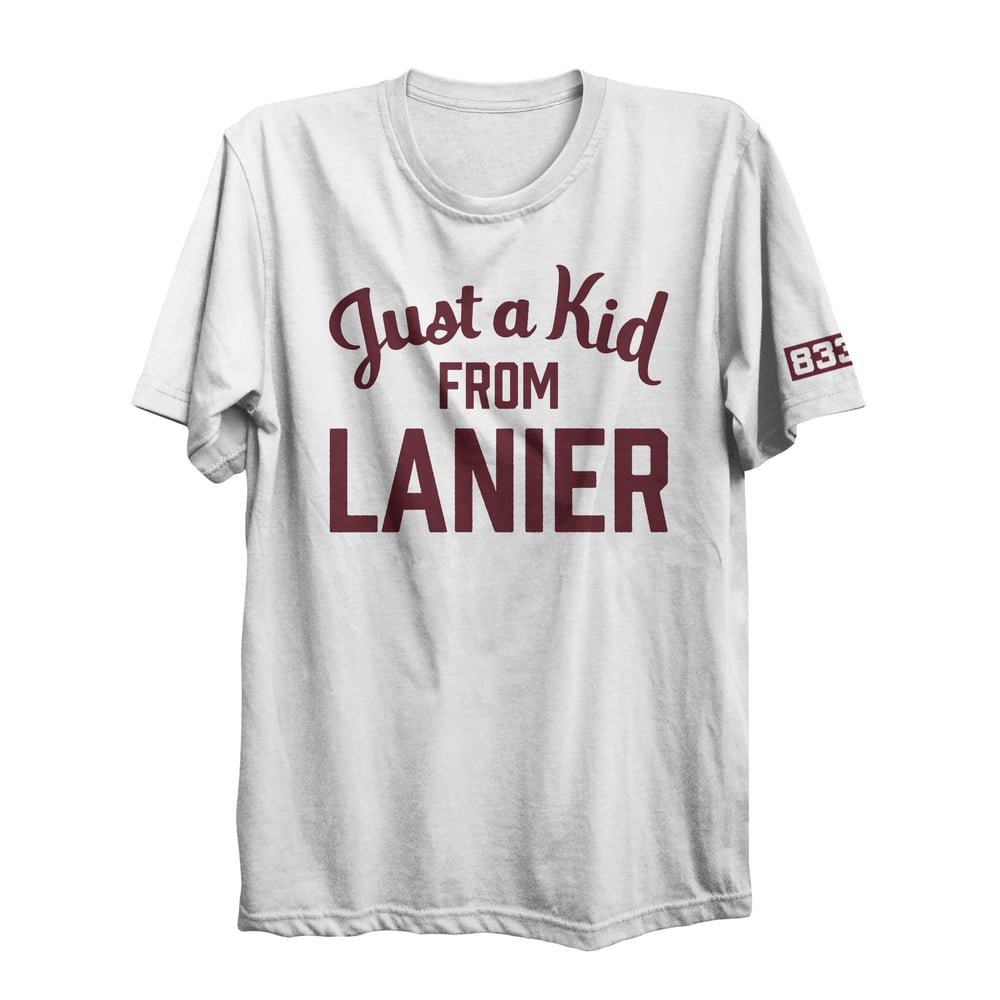 Image of LHS JUST A KID T-SHIRT (WHITE)
