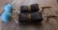 Image 4 of Bohemian Deerskin Danglers