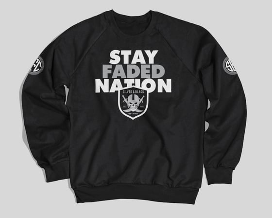 Image of Stay Faded Oakland Crew Neck