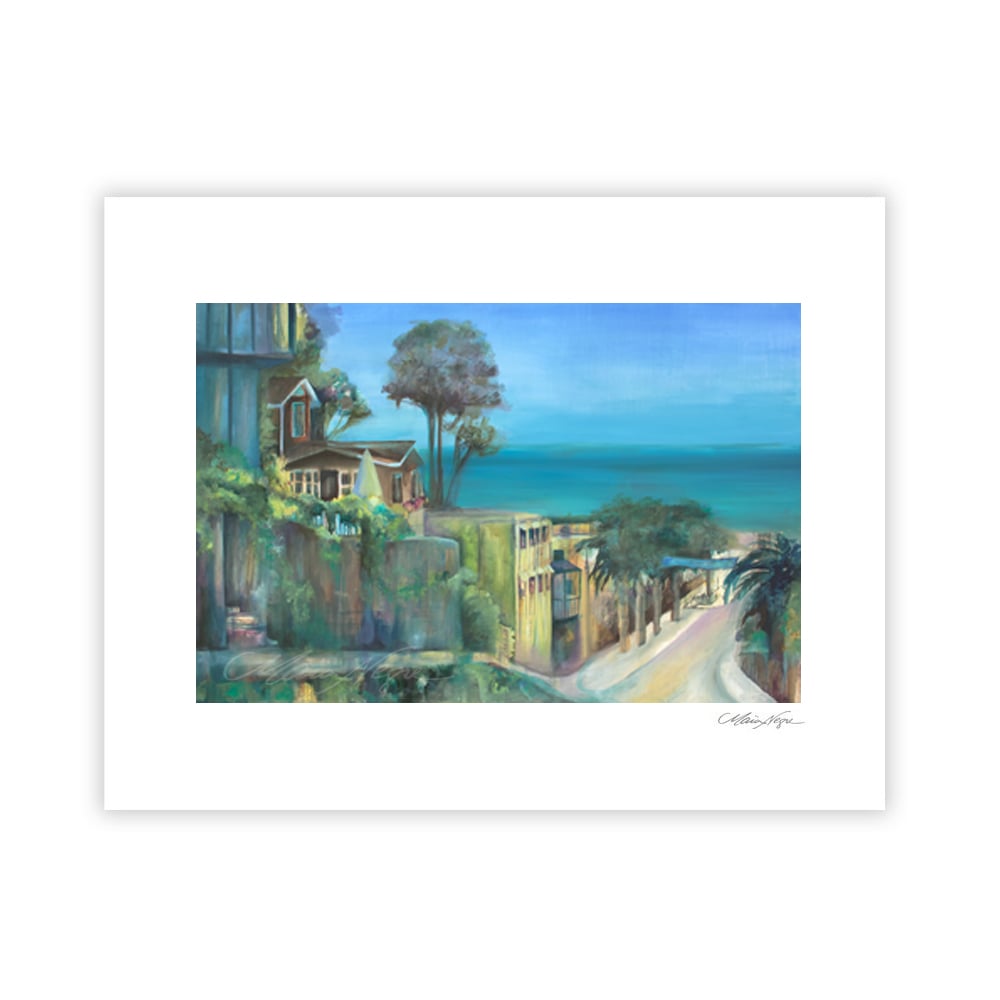 Image of Dropping Into Capitola, Archival Paper Print