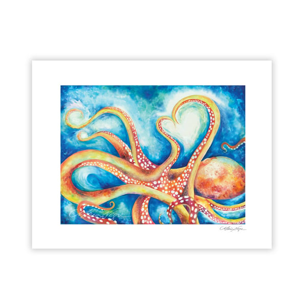 Image of Octopus, Archival Paper Print