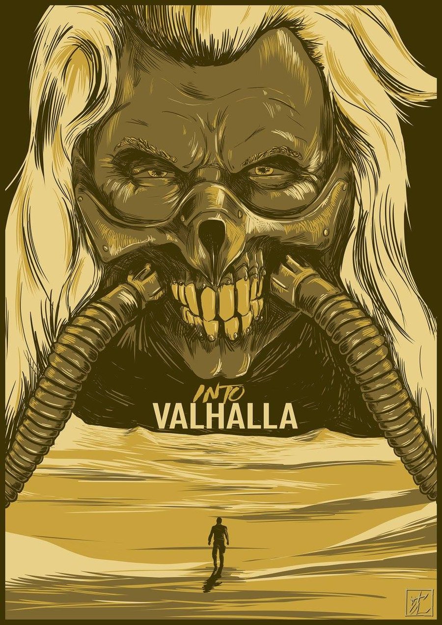 Image of Into Valhalla A2 Print