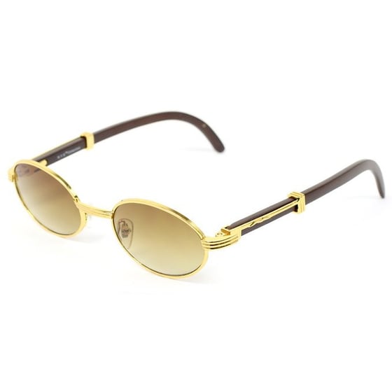 Image of CM Gold & Grain Oval Shades