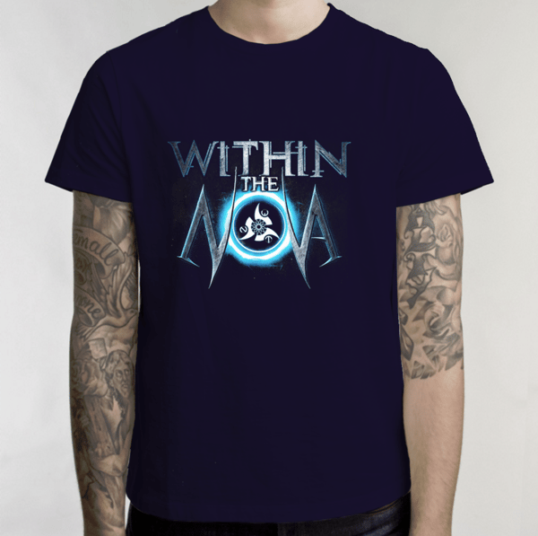 Image of 'Within the Nova' Navy T-Shirt
