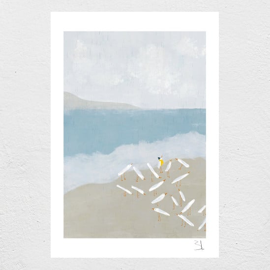 Image of The Cautious One Print