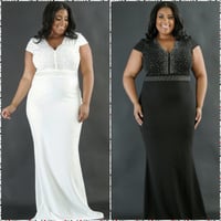 A B Stoned Gown