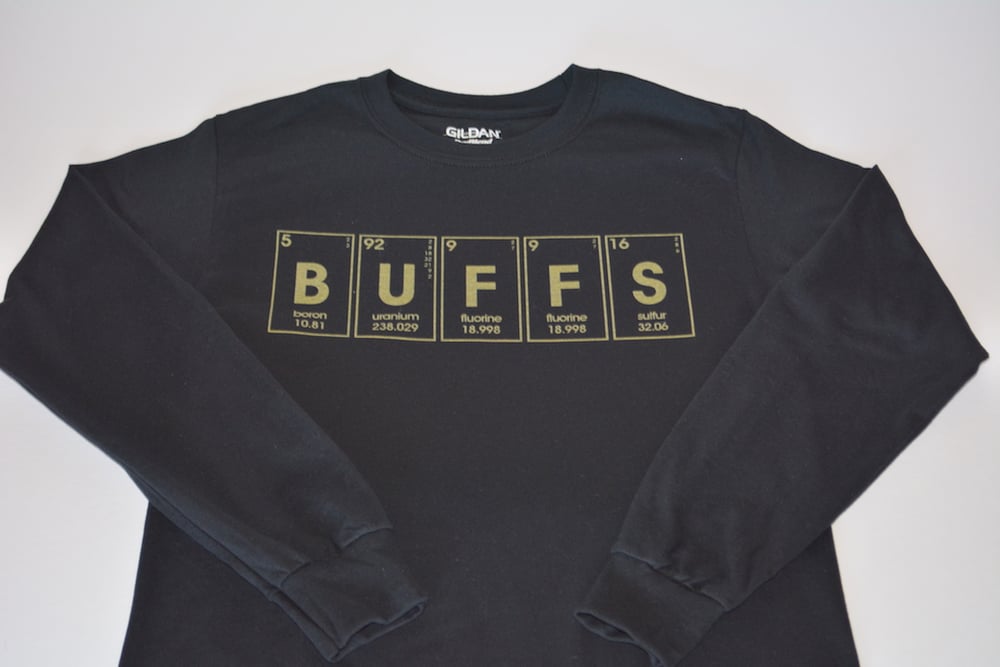 Image of periodic buffs. - long sleeve graphic tee