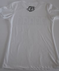 Image 4 of periodic buffs. - white graphic tee