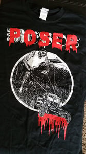 Image of THE REPOS black POSER T Shirt