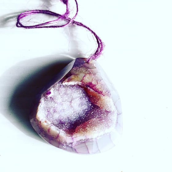 Image of Amethyst Geode Window into another dimension    