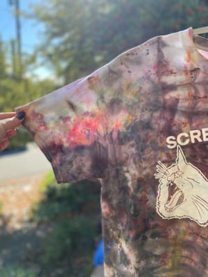 Image of XL Scream Into The Void Tie Dye Shirt