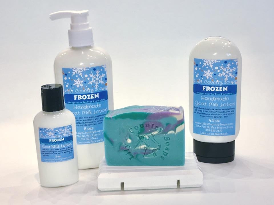 Frozen Goat Milk Lotion | Lily's Country Soaps