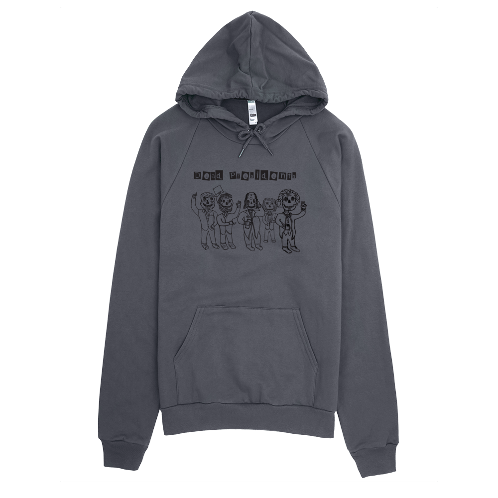 Image of Gray Dead Presidents Hoodie