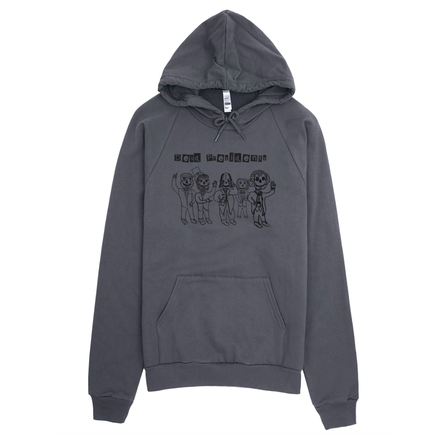 Image of Gray Dead Presidents Hoodie