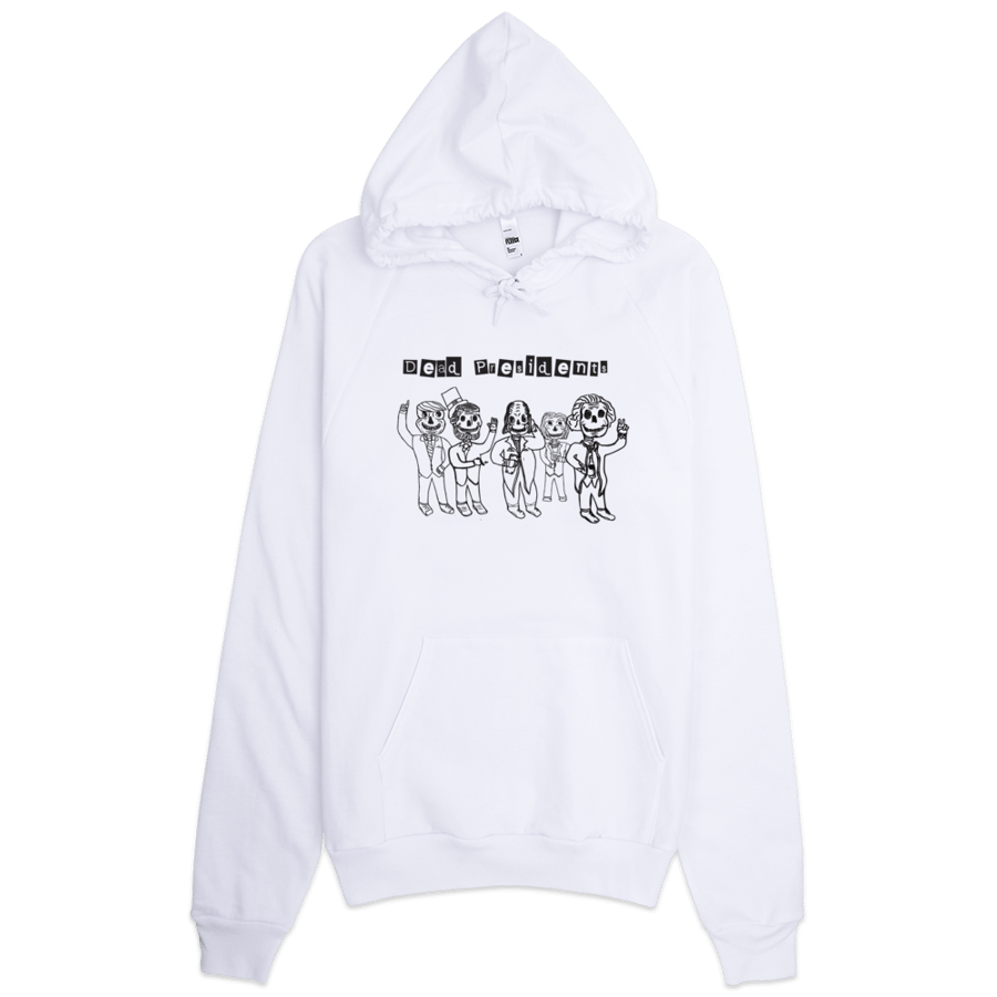 Image of White Dead Presidents Hoodie