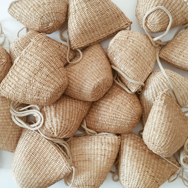 Image of mini woven bag