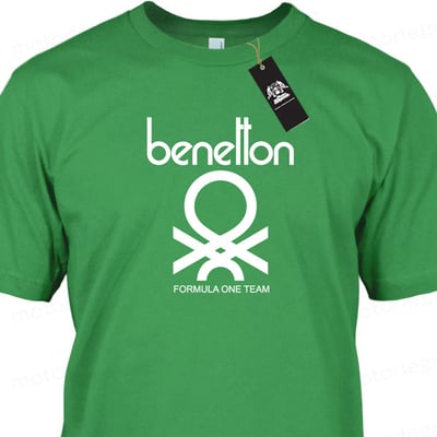Image of Retro Benetton F1 Team Tee