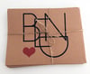 Bend Heart Note Card Set of 8