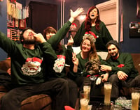 Image 3 of Printed Hail Santa Sweatshirts