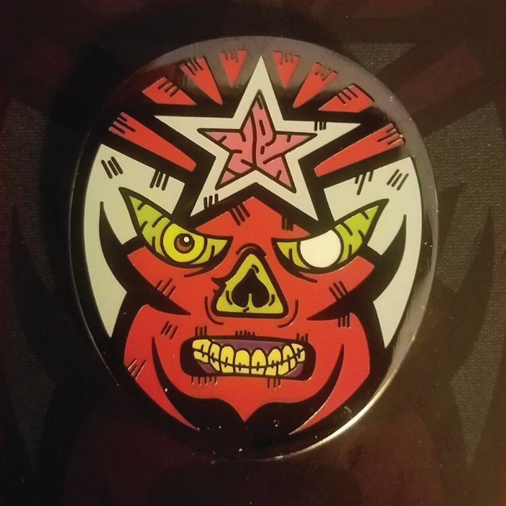 Image of Limited Edition - Masked Repubic Zombie Lapel Pin