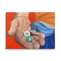 Image 1 of BROKE BOI Canvas Print