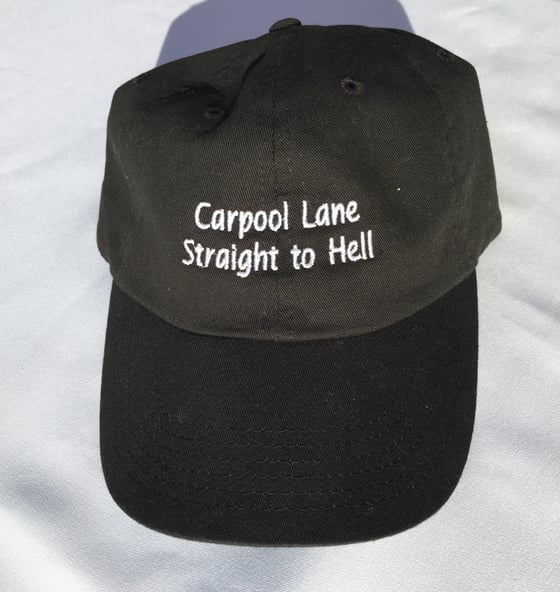 Image of Carpool Lane Hat Black