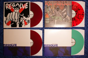 Image of Resolve "Won't Stand By" LP
