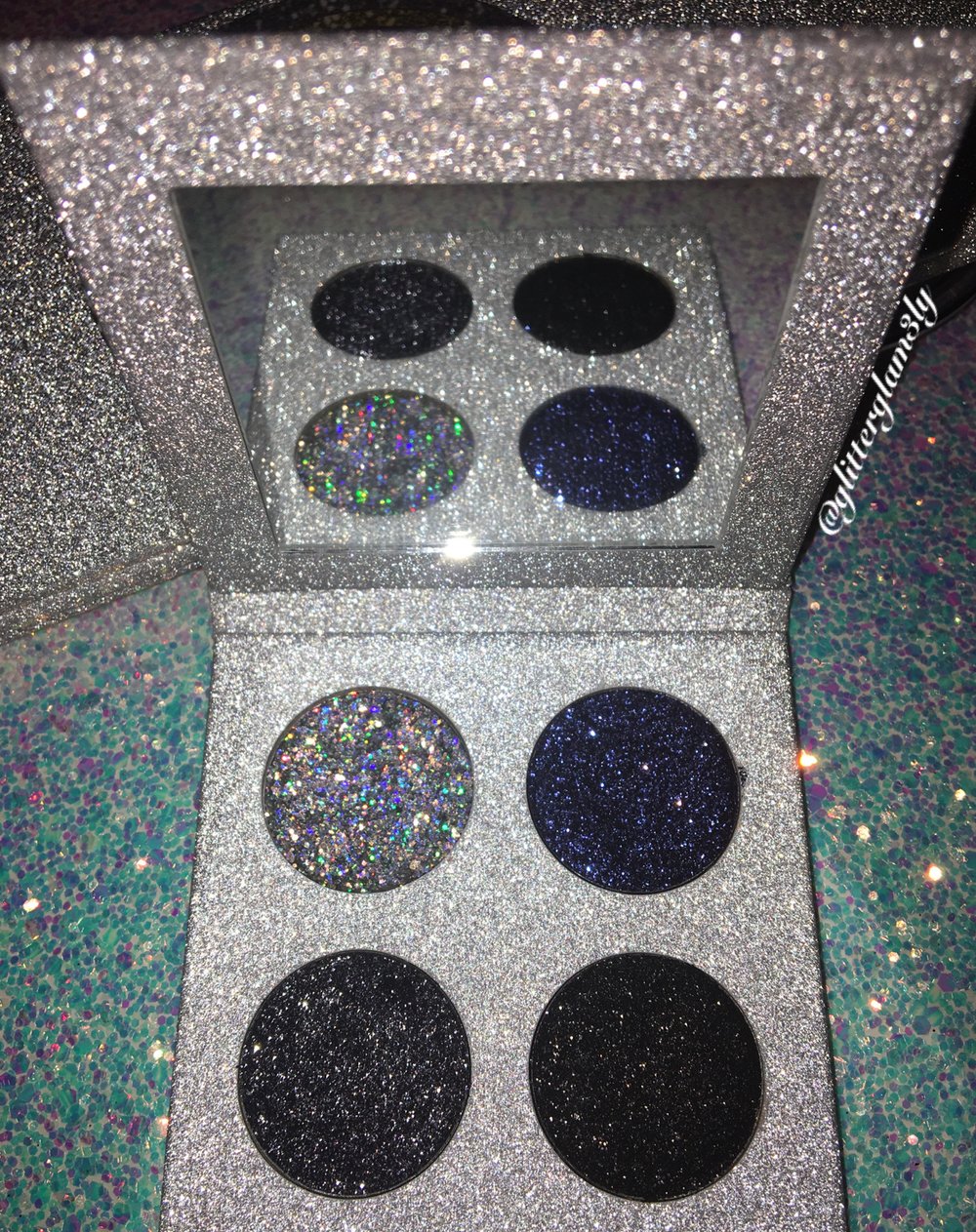 Image of "Moon Frost" Glitter Quad