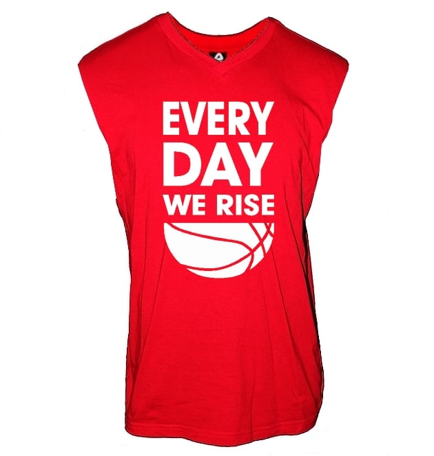Image of T-shirt sans manches WeRise Rouge