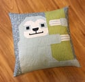 SLEEPY SLOTH pdf quilt and pillow pattern