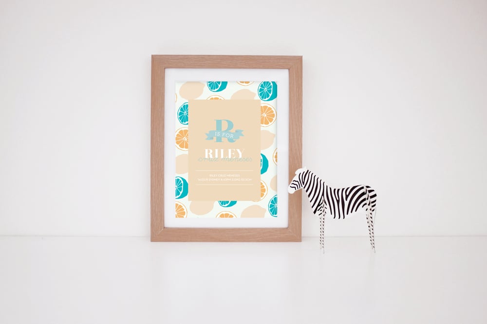 Image of Customised Typography Prints